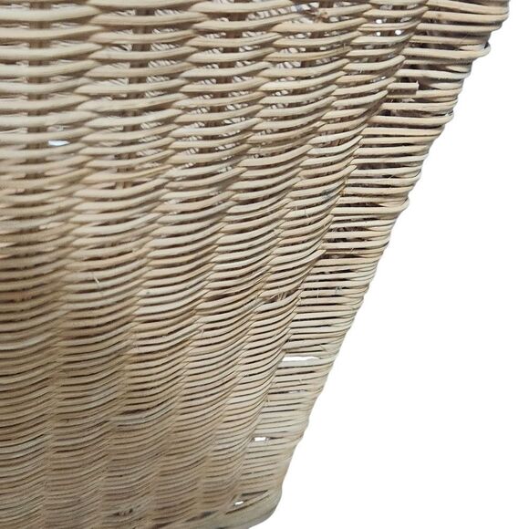 Vintage Rattan Wicker Elephant Trunk Storage Chest Basket Baby Nursery - Picture 4 of 11